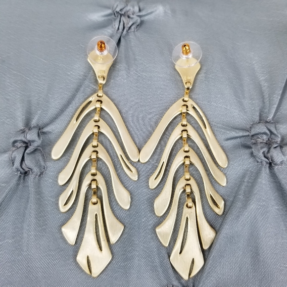 Gold, Kendra Scott, Luca, Earrings - Picture 2 of 6